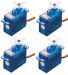 4 x Hitec HS-55 Economy Sub Micro Servo